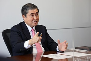 溝口 稔氏 画像